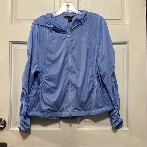 ATHLETA Expedition Ultra Lightweight Oversized Jacket Blue Size XXS - Picture 6 of 14